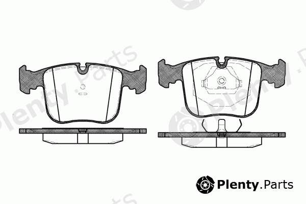  ROADHOUSE part 2380.00 (238000) Brake Pad Set, disc brake