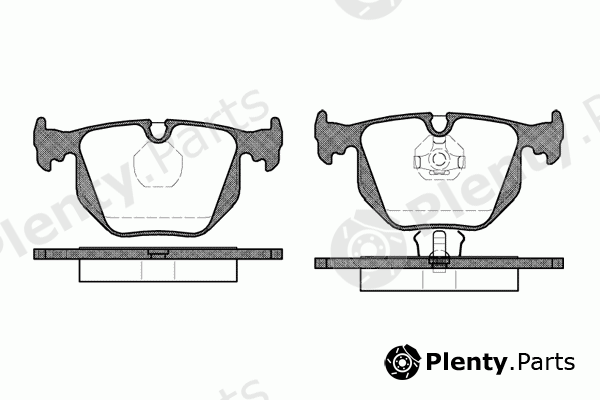  ROADHOUSE part 2381.00 (238100) Brake Pad Set, disc brake