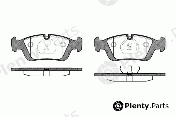  ROADHOUSE part 2384.00 (238400) Brake Pad Set, disc brake