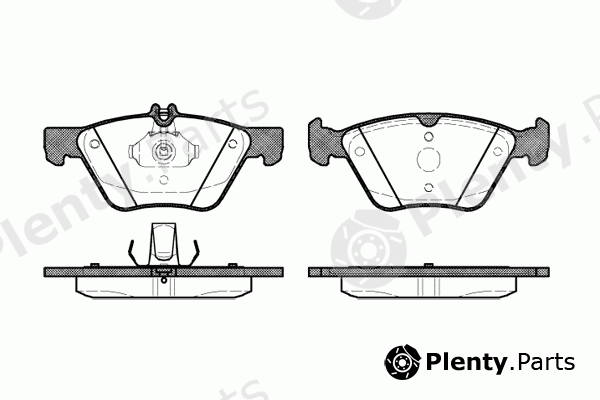  REMSA part 0601.20 (060120) Brake Pad Set, disc brake