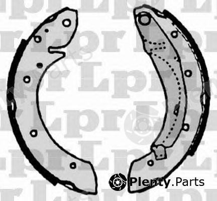  LPR part 07165 Brake Shoe Set