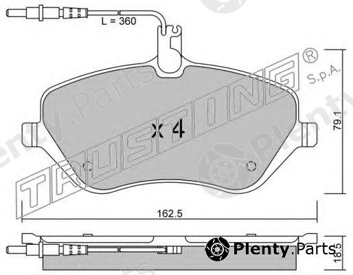  TRUSTING part 617.0 (6170) Brake Shoe Set