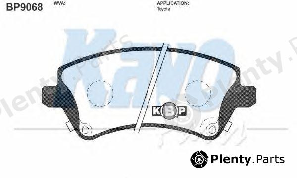  KAVO PARTS part BP-9068 (BP9068) Brake Pad Set, disc brake