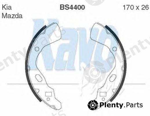  KAVO PARTS part BS-4400 (BS4400) Brake Shoe Set