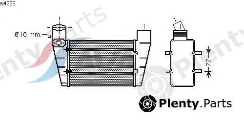  AVA QUALITY COOLING part AI4225 Intercooler, charger