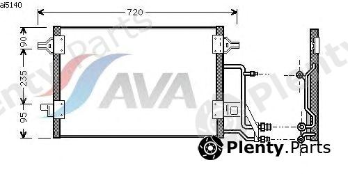  AVA QUALITY COOLING part AI5140 Condenser, air conditioning