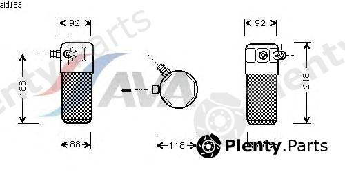  AVA QUALITY COOLING part AID153 Dryer, air conditioning