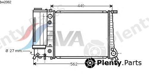 AVA QUALITY COOLING part BW2082 Radiator, engine cooling