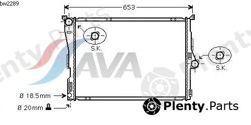  AVA QUALITY COOLING part BWA2289 Radiator, engine cooling
