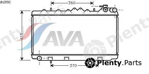  AVA QUALITY COOLING part DN2092 Radiator, engine cooling
