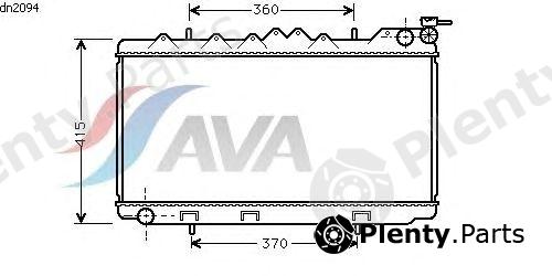 AVA QUALITY COOLING part DN2094 Radiator, engine cooling