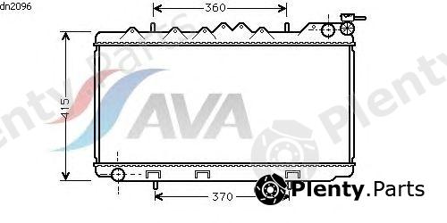  AVA QUALITY COOLING part DN2096 Radiator, engine cooling