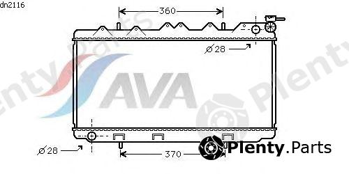  AVA QUALITY COOLING part DN2116 Radiator, engine cooling