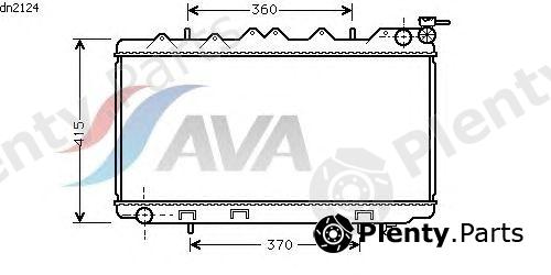  AVA QUALITY COOLING part DN2124 Radiator, engine cooling