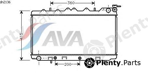  AVA QUALITY COOLING part DN2136 Radiator, engine cooling