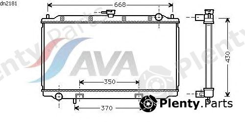  AVA QUALITY COOLING part DN2181 Radiator, engine cooling