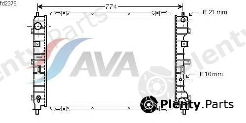  AVA QUALITY COOLING part FD2375 Radiator, engine cooling