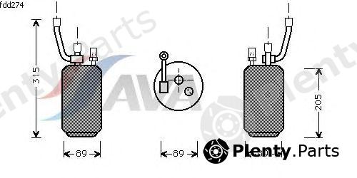  AVA QUALITY COOLING part FDD274 Dryer, air conditioning