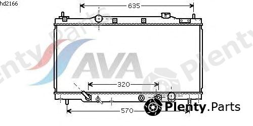  AVA QUALITY COOLING part HD2166 Radiator, engine cooling