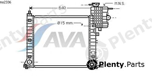  AVA QUALITY COOLING part MS2336 Radiator, engine cooling
