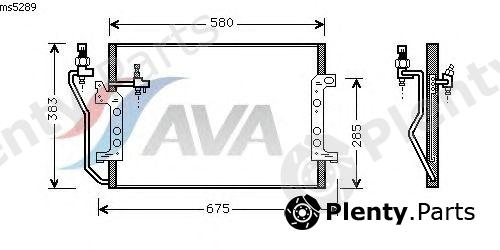  AVA QUALITY COOLING part MSA5289 Condenser, air conditioning