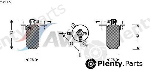  AVA QUALITY COOLING part MSD005 Dryer, air conditioning