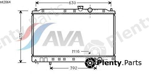  AVA QUALITY COOLING part MT2064 Radiator, engine cooling