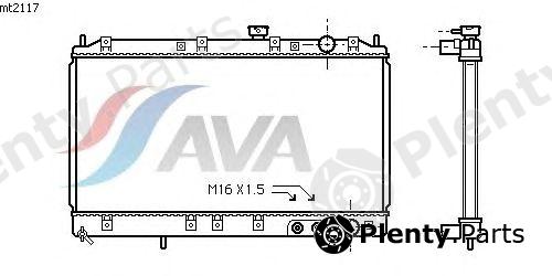  AVA QUALITY COOLING part MT2117 Radiator, engine cooling