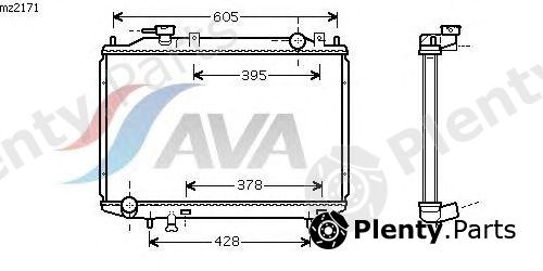  AVA QUALITY COOLING part MZ2171 Radiator, engine cooling