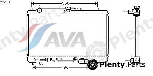  AVA QUALITY COOLING part MZA2068 Radiator, engine cooling