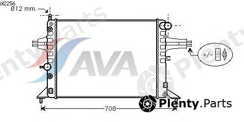  AVA QUALITY COOLING part OL2256 Radiator, engine cooling