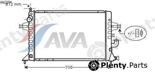  AVA QUALITY COOLING part OLA2294 Radiator, engine cooling