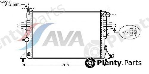  AVA QUALITY COOLING part OLA2296 Radiator, engine cooling