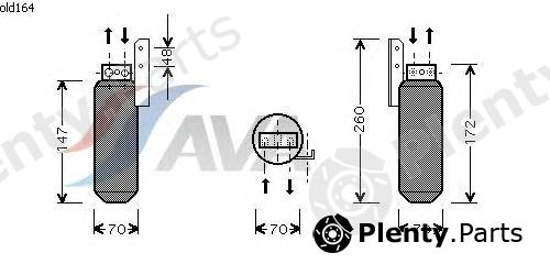  AVA QUALITY COOLING part OLD164 Dryer, air conditioning