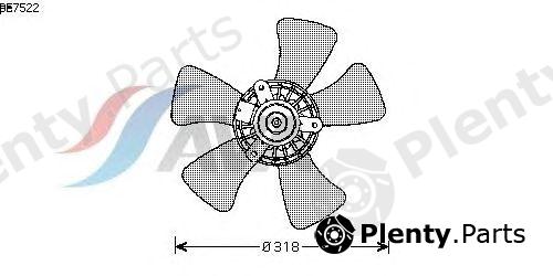 AVA QUALITY COOLING part PE7522 Fan, radiator