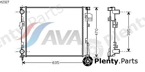  AVA QUALITY COOLING part RT2327 Radiator, engine cooling