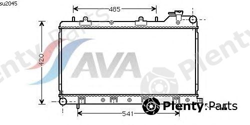  AVA QUALITY COOLING part SU2045 Radiator, engine cooling