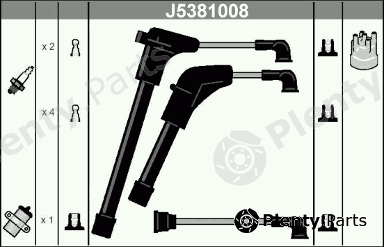  NIPPARTS part J5381008 Ignition Cable Kit