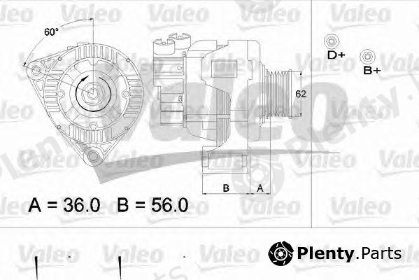  VALEO part 436670 Alternator