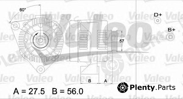  VALEO part 436678 Alternator