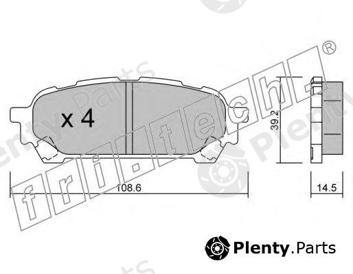  fri.tech. part 629.0 (6290) Brake Pad Set, disc brake