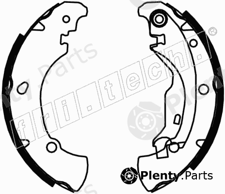  fri.tech. part 1034.100 (1034100) Brake Shoe Set