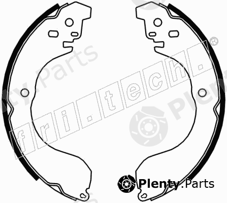  fri.tech. part 1067.199 (1067199) Brake Shoe Set