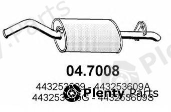  ASSO part 04.7008 (047008) End Silencer
