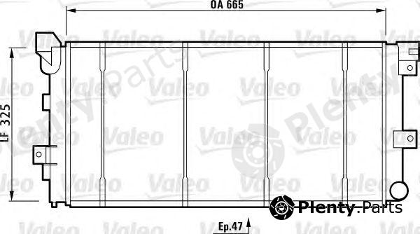  VALEO part 731531 Radiator, engine cooling