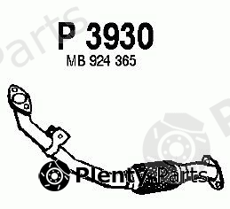  FENNO part P3930 Exhaust Pipe