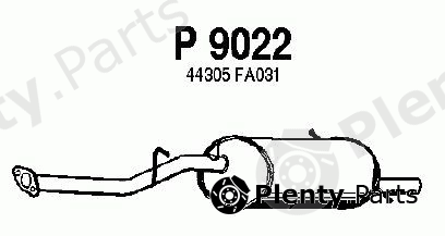  FENNO part P9022 End Silencer