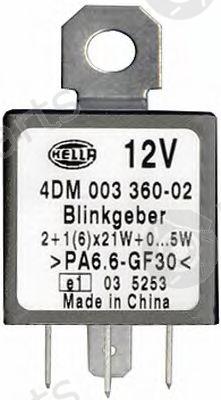  HELLA part 4DM003360-021 (4DM003360021) Flasher Unit