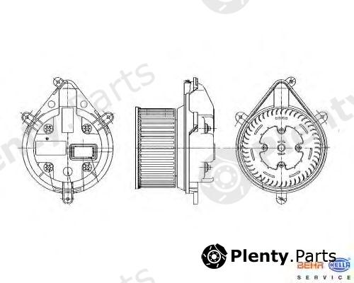  HELLA part 8EW009159-141 (8EW009159141) Interior Blower