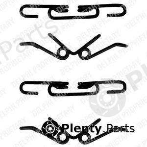  DELPHI part LX0315 Accessory Kit, disc brake pads